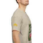 Unisex Heavy Cotton Tee - Flower of Lotus (Variant 3)