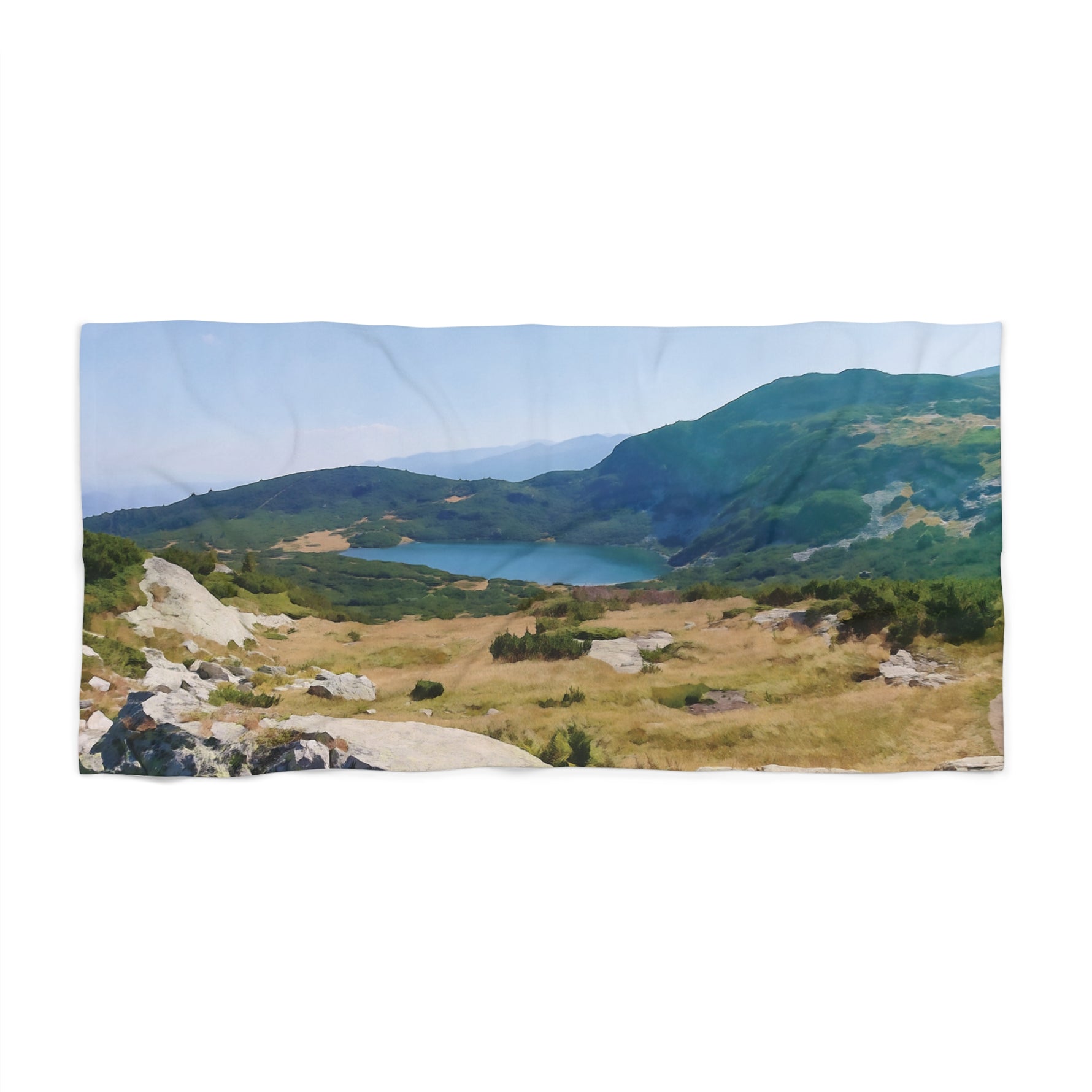Beach Towel – Rila Lakes (Variant 3)