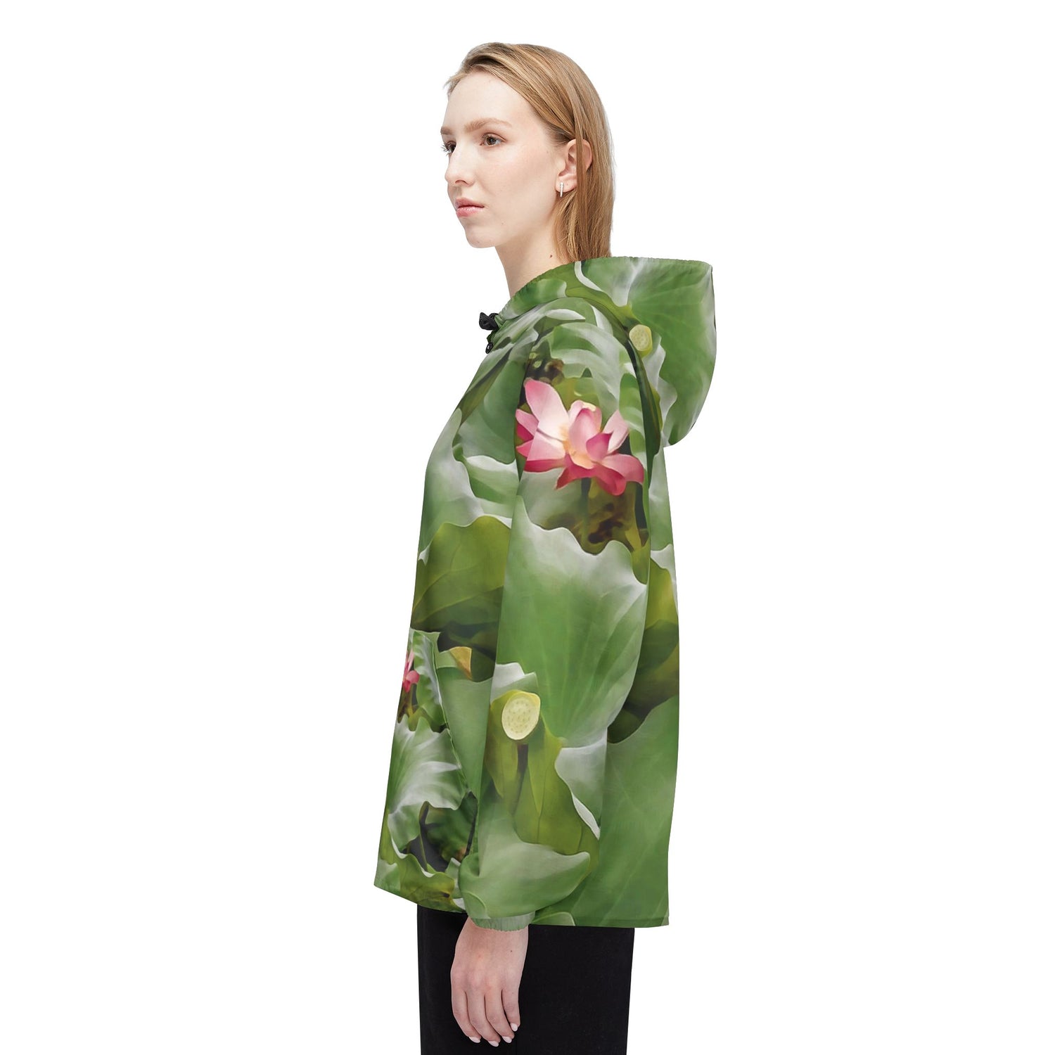 Windbreaker Jacket - Flower of Lotus