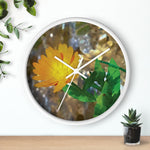Wall Clock - Flower of Calendula