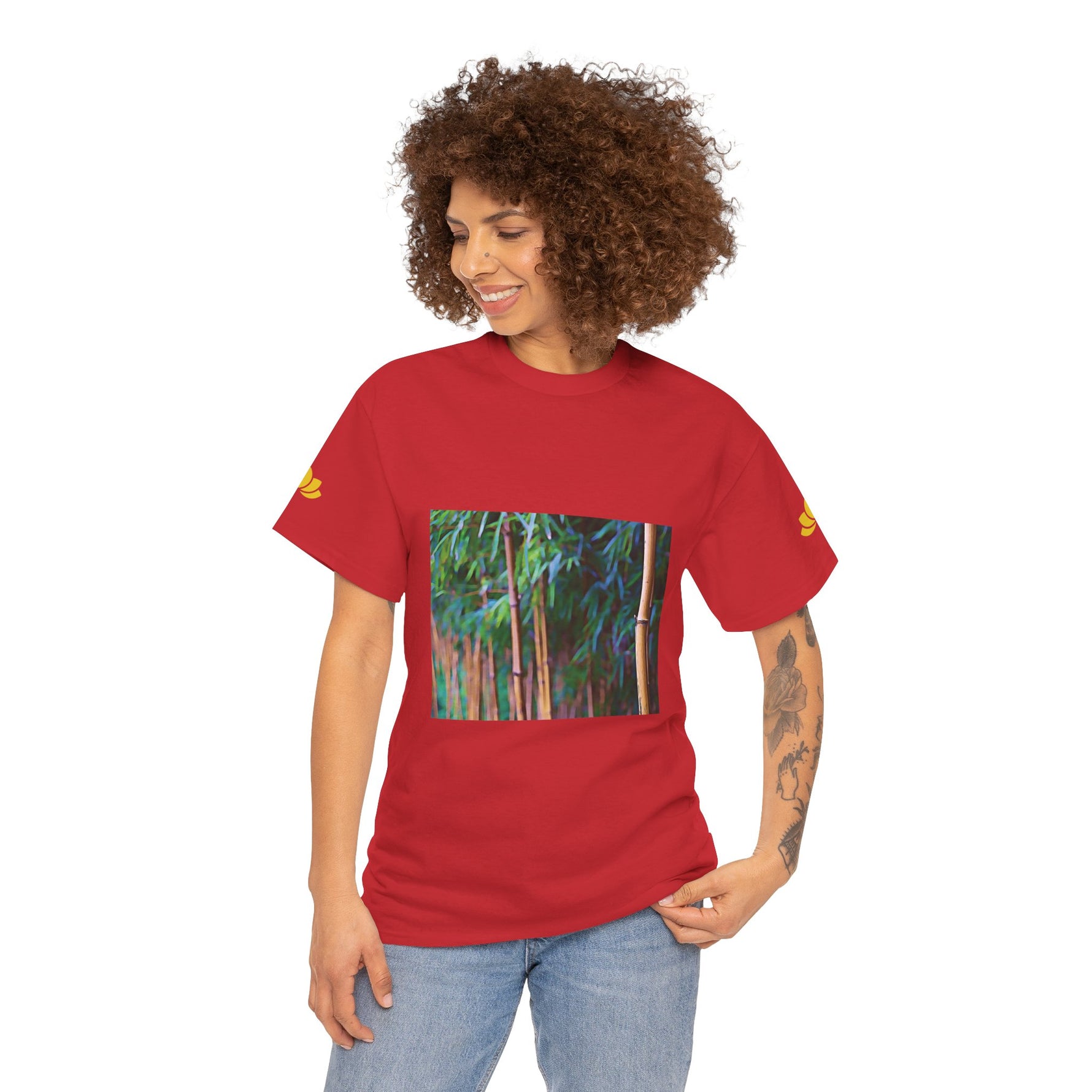 Unisex Heavy Cotton Tee - Bamboo