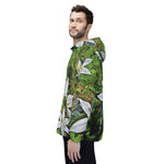Windbreaker Jacket - Poly Art - Flower of Ornithogalum (Variant 1)