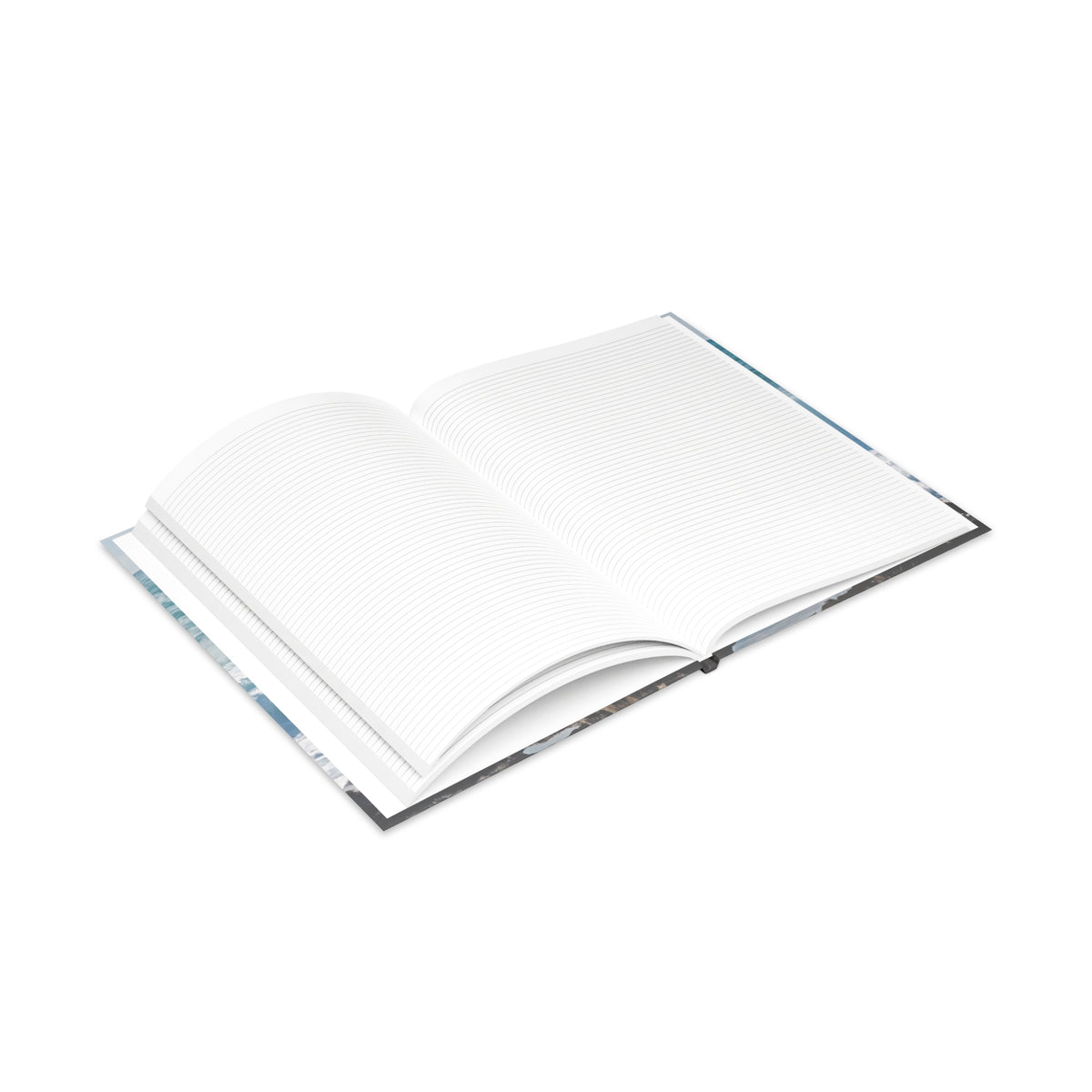 Hardcover Notebook with Puffy Covers - Sea Landscape (Variant 06)