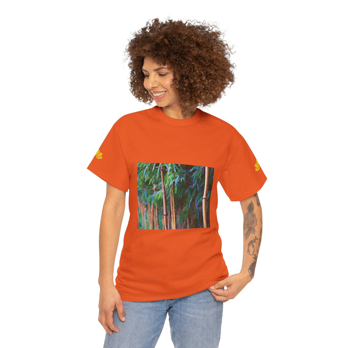 Unisex Heavy Cotton Tee - Bamboo