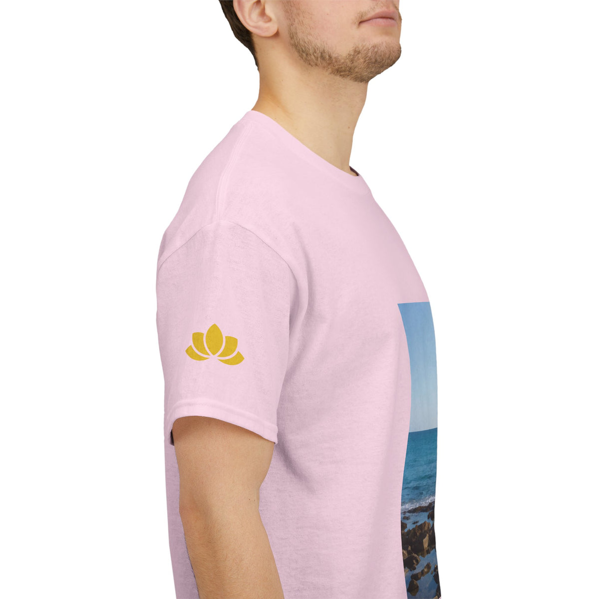 Unisex Heavy Cotton Tee - Sea (Variant 6)