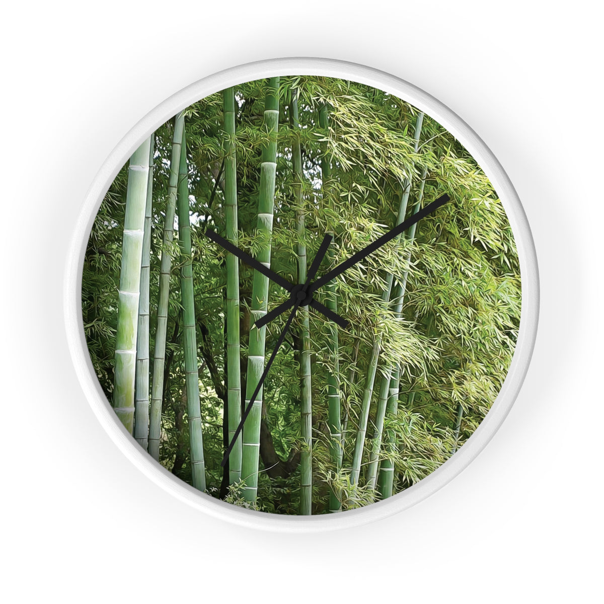 Wall Clock - Bamboo (Variant 1)