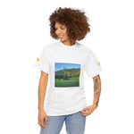 Unisex Heavy Cotton Tee - Tree in a Lawn