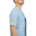 Unisex Heavy Cotton Tee - Nepal, Buddha's Eyes (Variant 1)