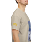 Unisex Heavy Cotton Tee - View from Mont Blanc