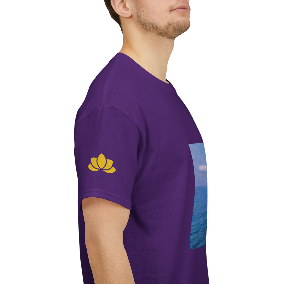 Unisex Heavy Cotton Tee - Sea (Variant 1)