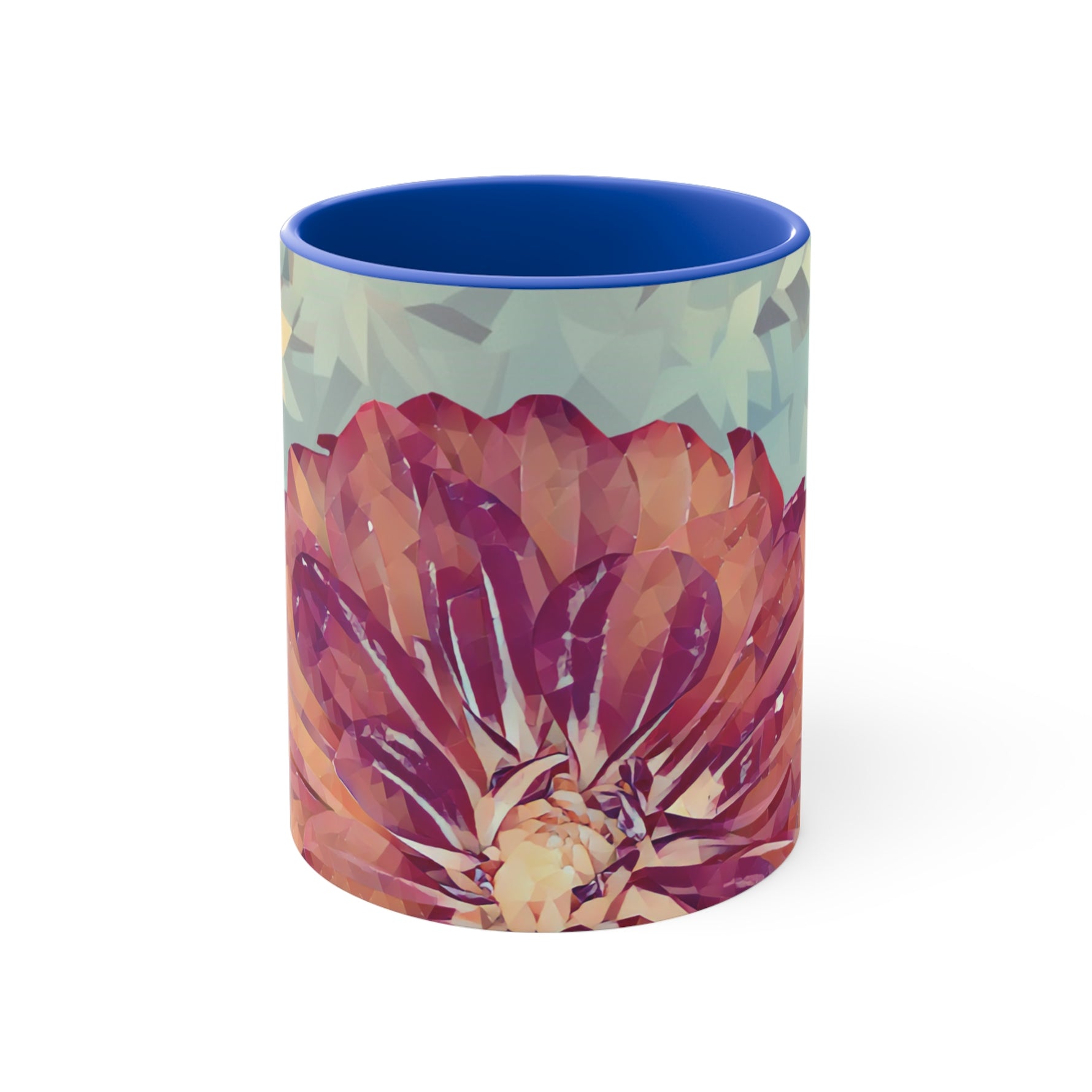 Mug 11oz - Poly Art - Flower of Dahlia (Variant 1)
