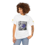 Unisex Heavy Cotton Tee - Poly Art - Flower of Anemone