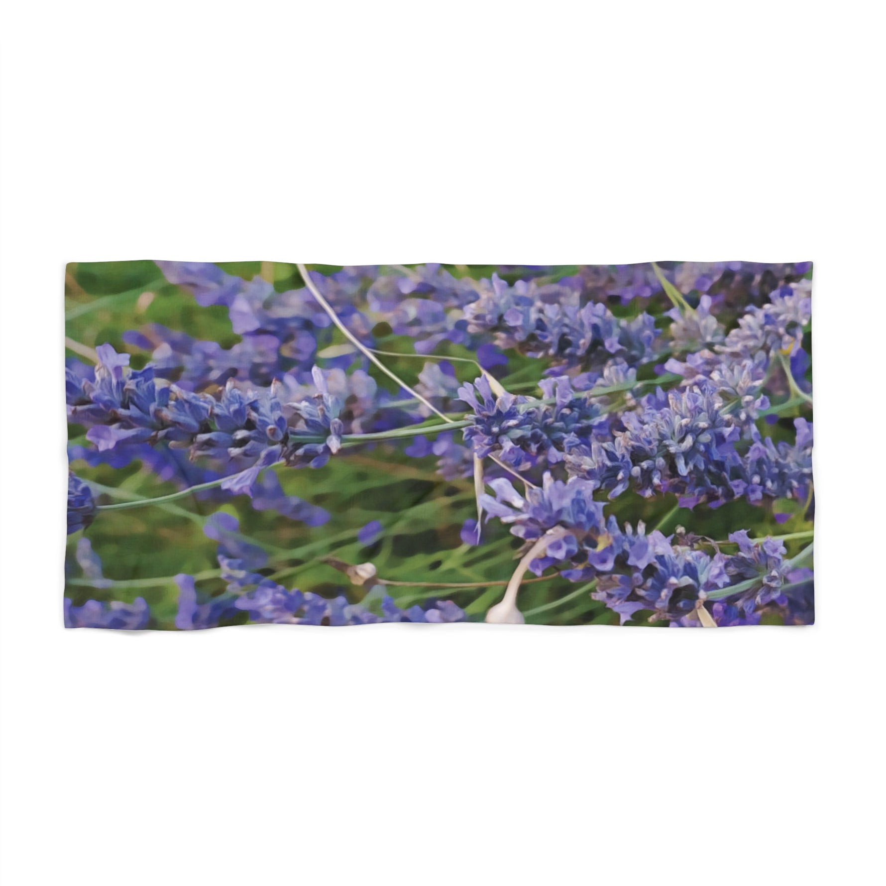 Beach Towel – Flower of Lavender (Variant 2)