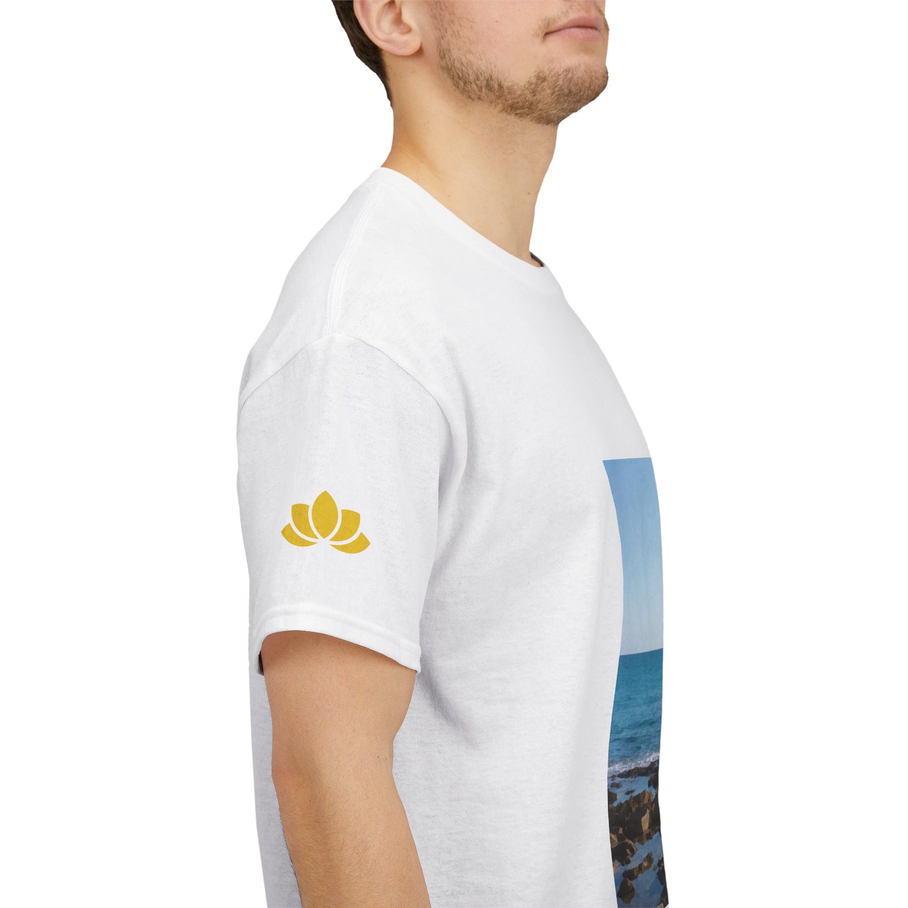 Unisex Heavy Cotton Tee - Sea (Variant 6)