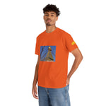 Unisex Heavy Cotton Tee - Nepal, Buddha's Eyes (Variant 2)