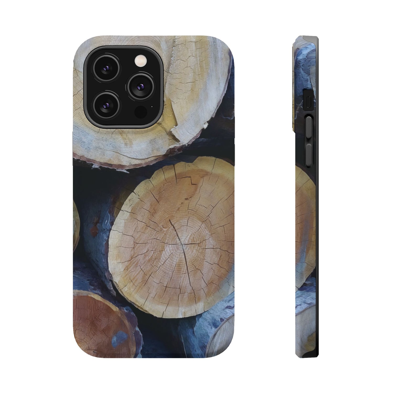 Magnetic Tough Phone Case - Wooden Trunks (Variant 2)