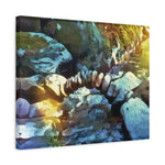 Stretched Matte Canvas - Stone Balance (Variant 3)