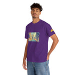 Unisex Heavy Cotton Tee - Poly Art - Forest (Variant 3)