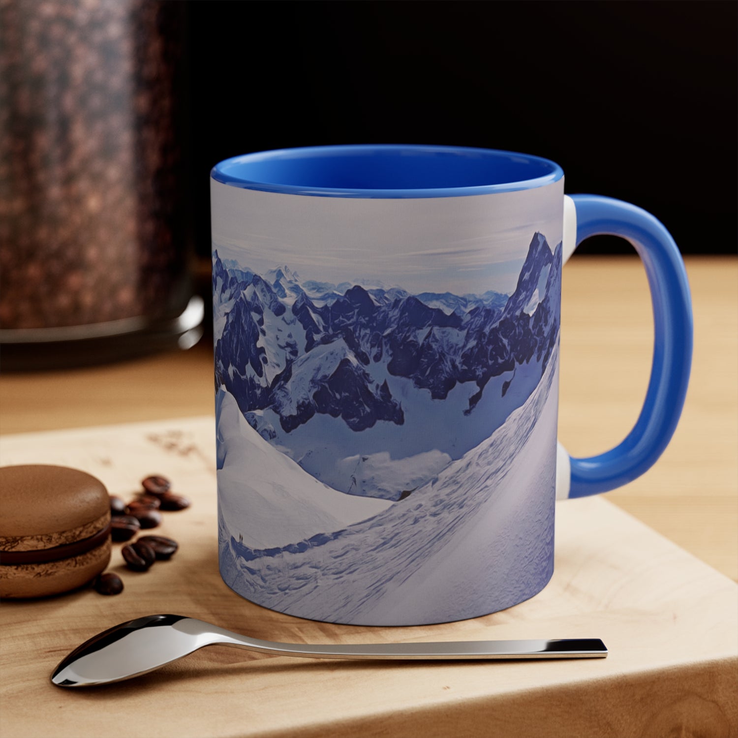 Mug 11oz - View from Mont Blanc, France (Variant 2)