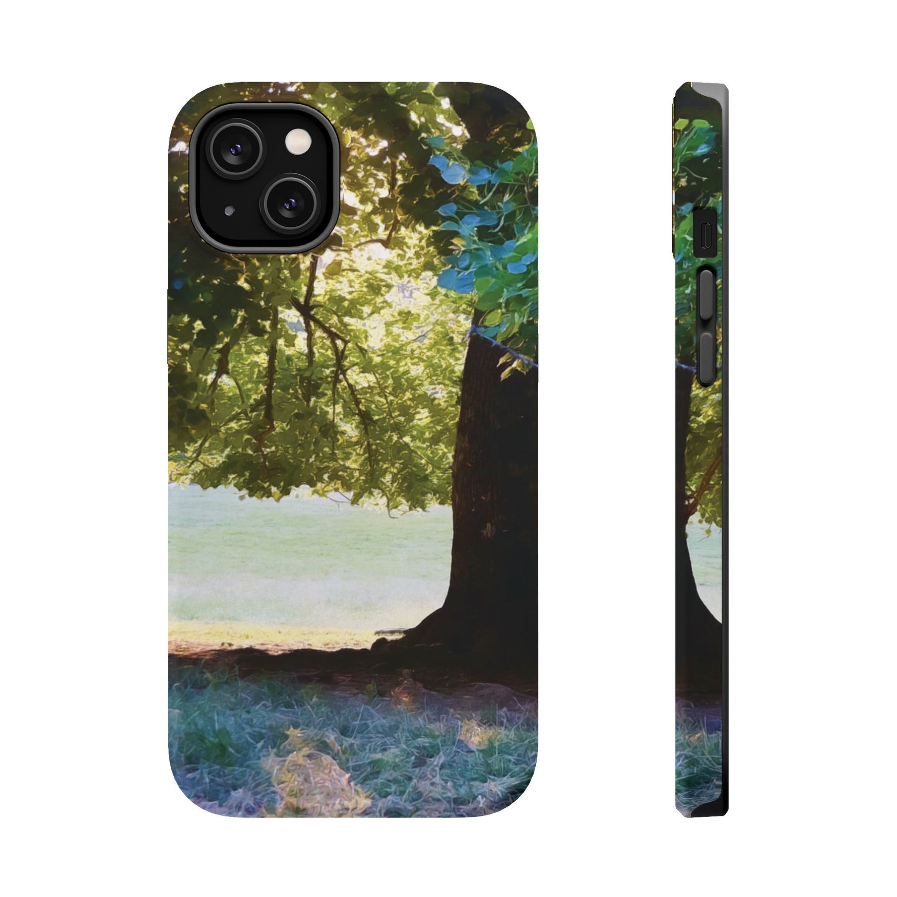 Magnetic Tough Phone Case - Tree in a Lawn (Variant 2)