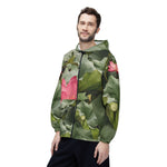 Windbreaker Jacket - Poly Art - Flower of Lotus