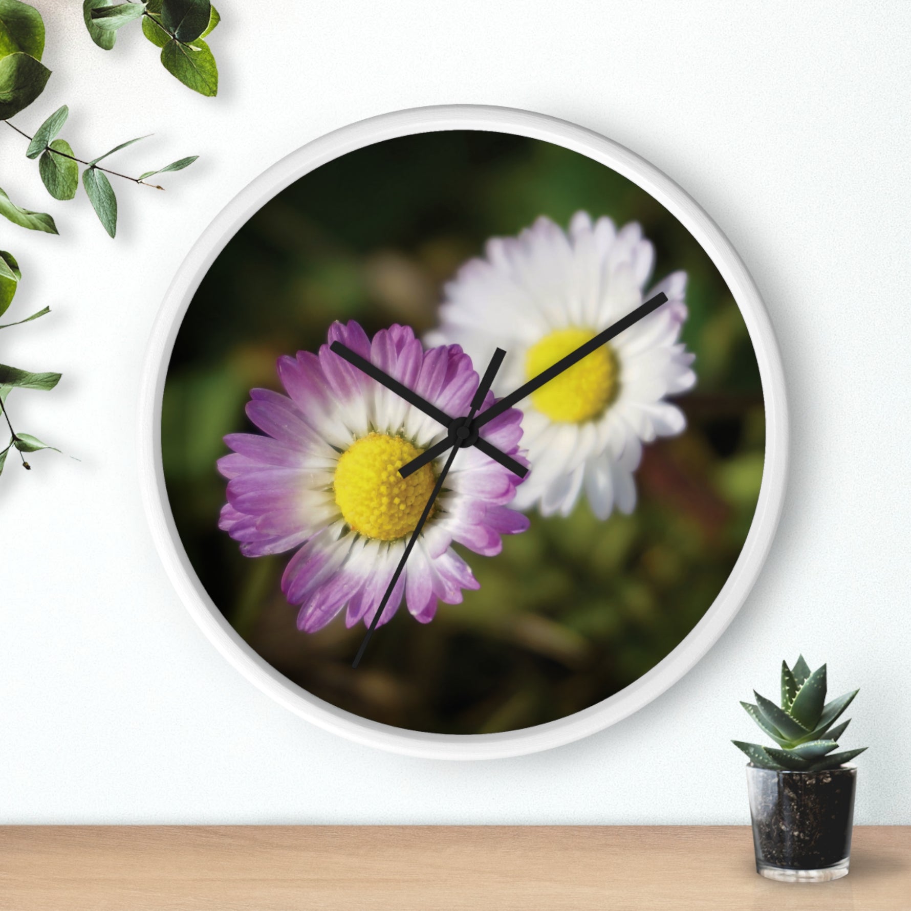 Wall Clock - Flower of Daisies