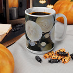Ceramic White Cup 15oz - Wooden Trunks (Variant 1)