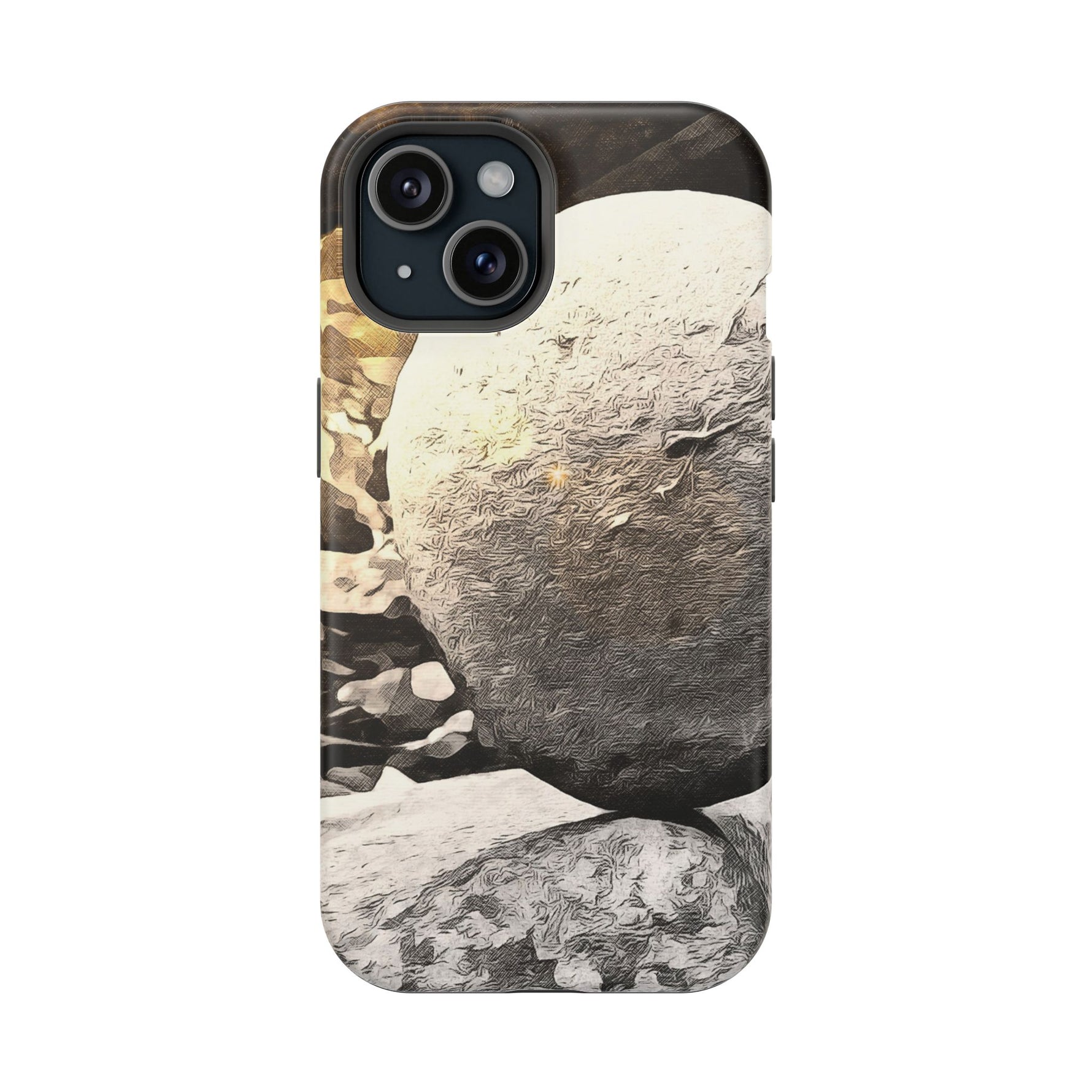 Magnetic Tough Phone Case - Stone Balance