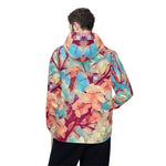 Windbreaker Jacket - Poly Art - Apple's Tree Flower (Variant 3)
