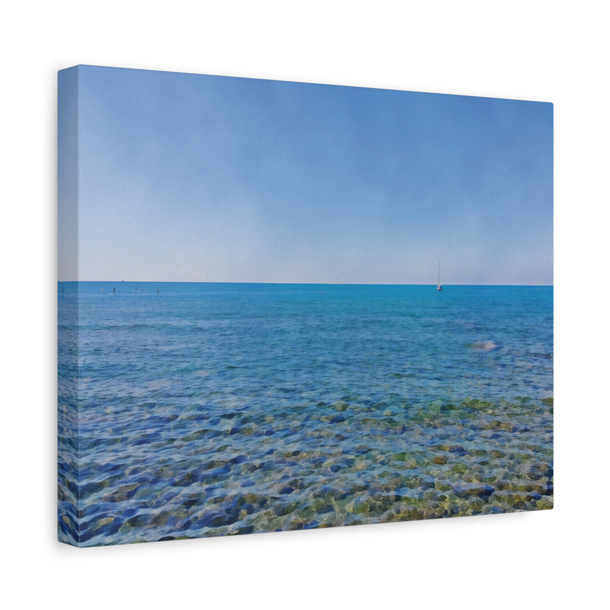Stretched Matte Canvas - Sea (Variant 03)