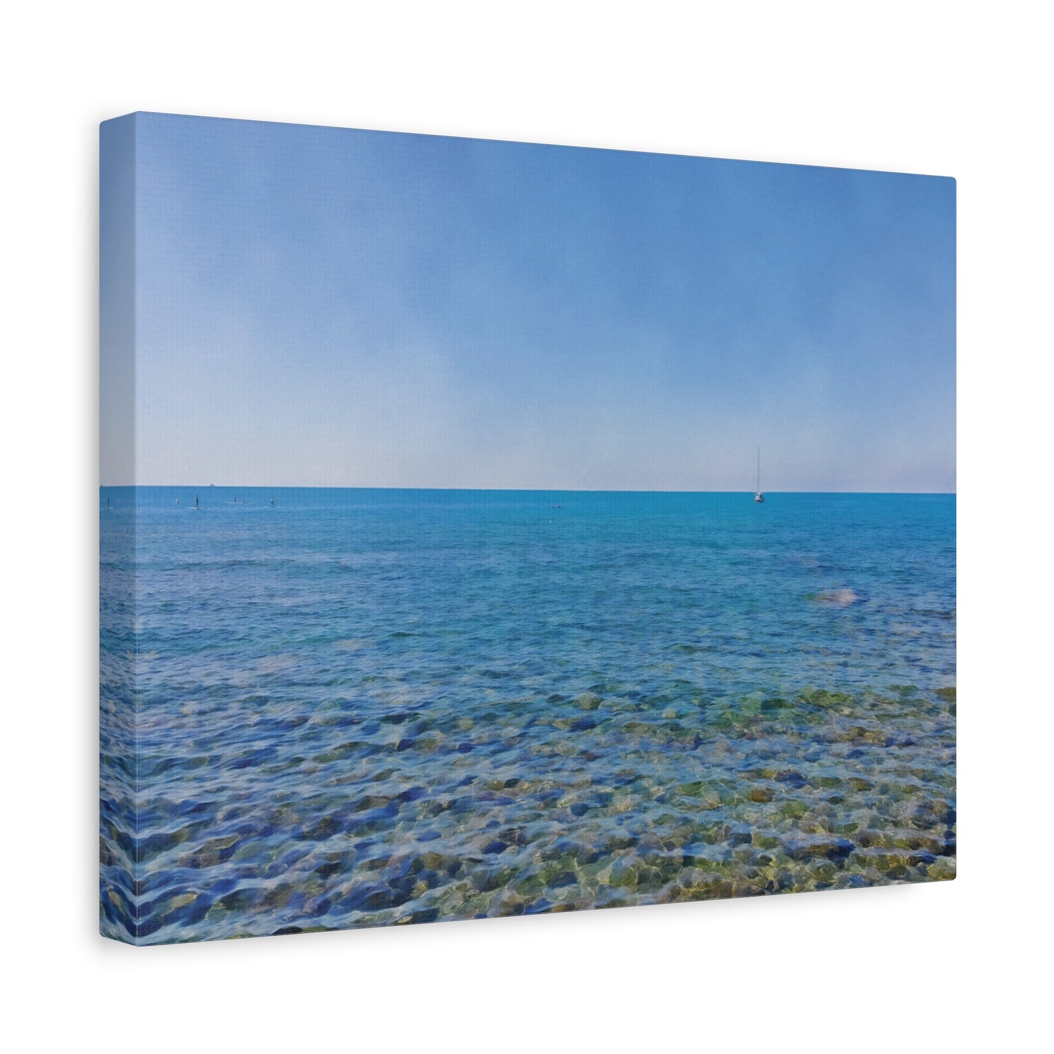 Stretched Matte Canvas - Sea (Variant 03)
