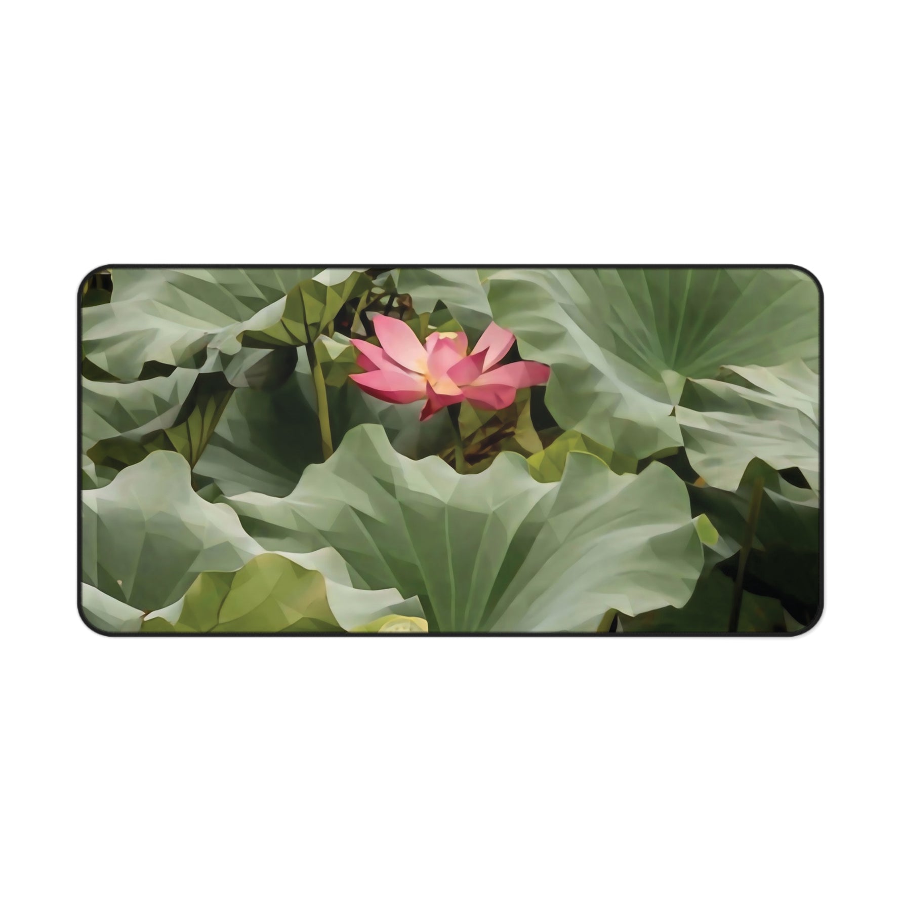 Desk Mat - Poly Art - Flower of Lotus (Variant 2)