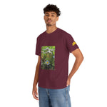 Unisex Heavy Cotton Tee - Poly Art - Flower of Daisies (Variant 1)