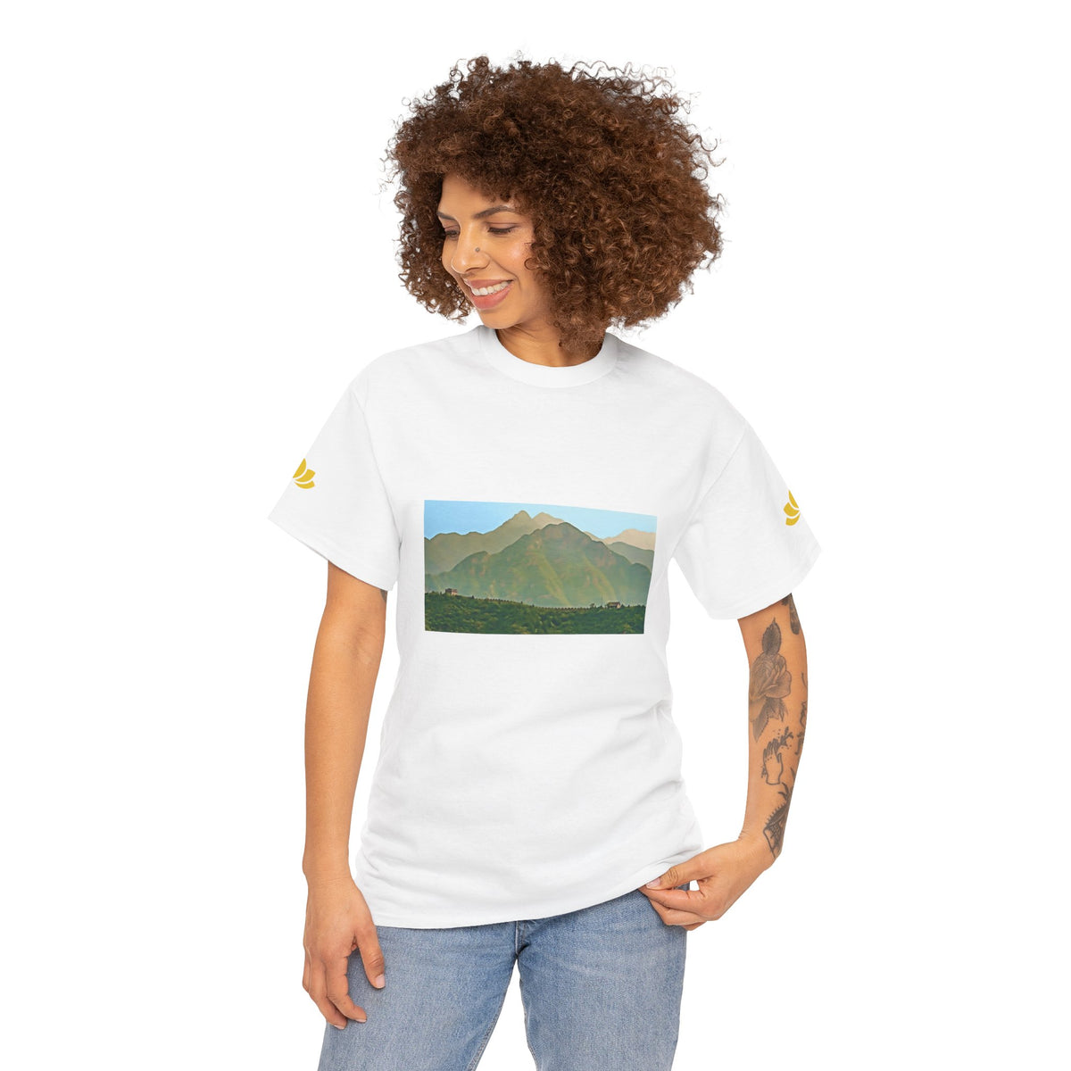 Unisex Heavy Cotton Tee - China's Great Wall