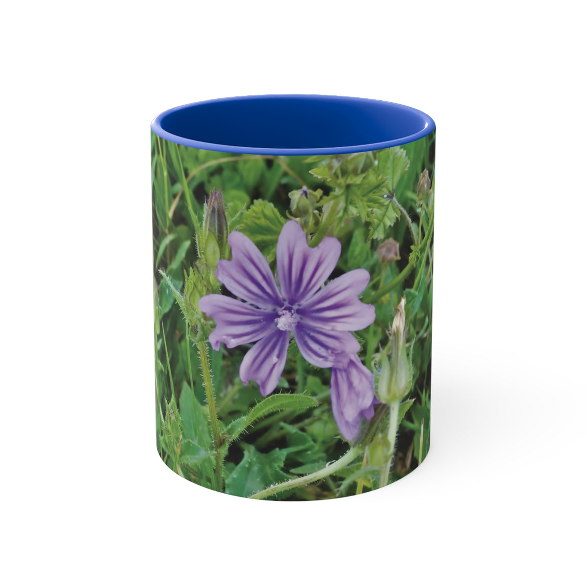 Mug 11oz - Flower of Malva Sylvestris