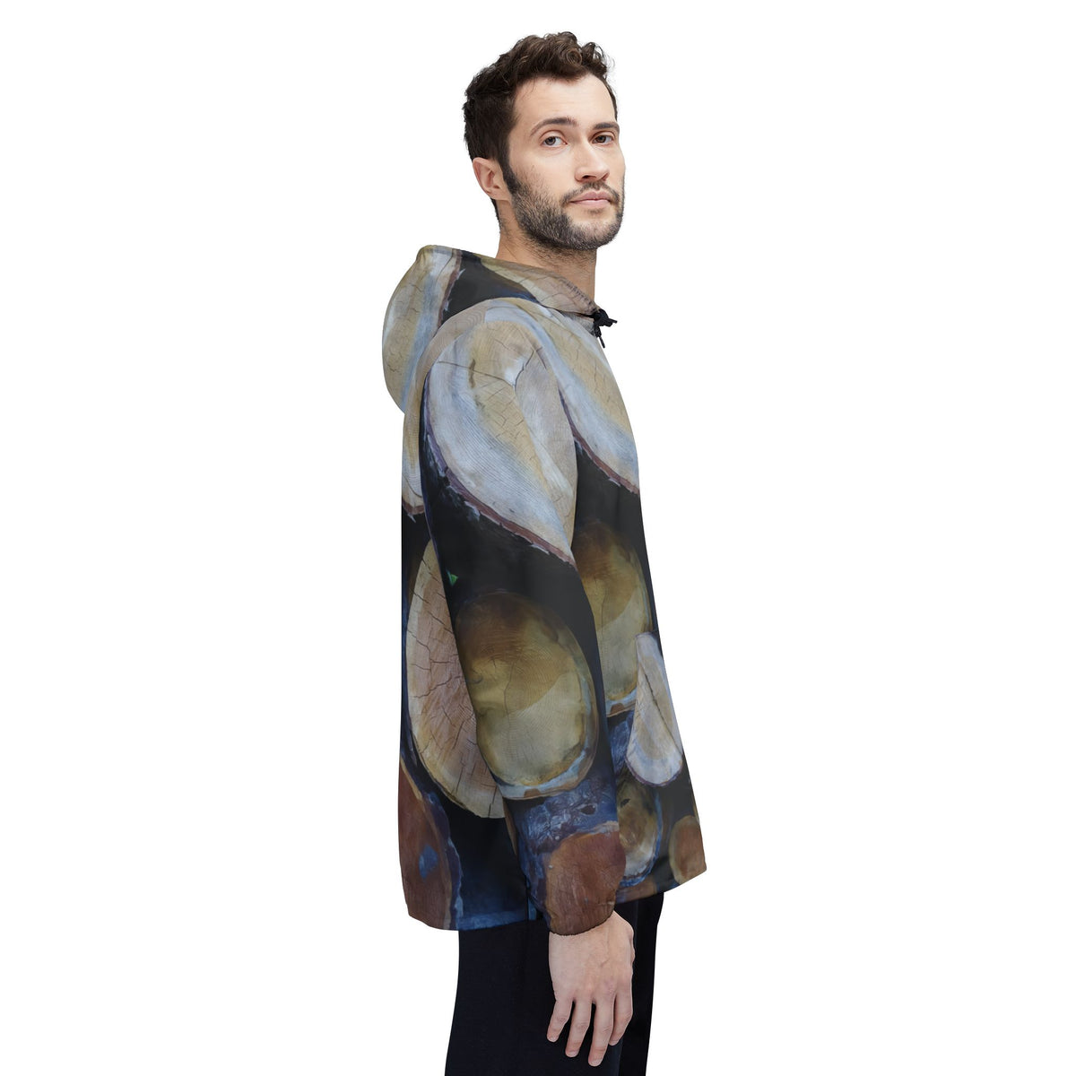 Windbreaker Jacket - Wooden Trunks (Variant 2)
