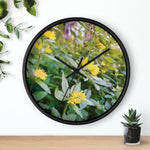 Wall Clock - Flower of Lysimachia