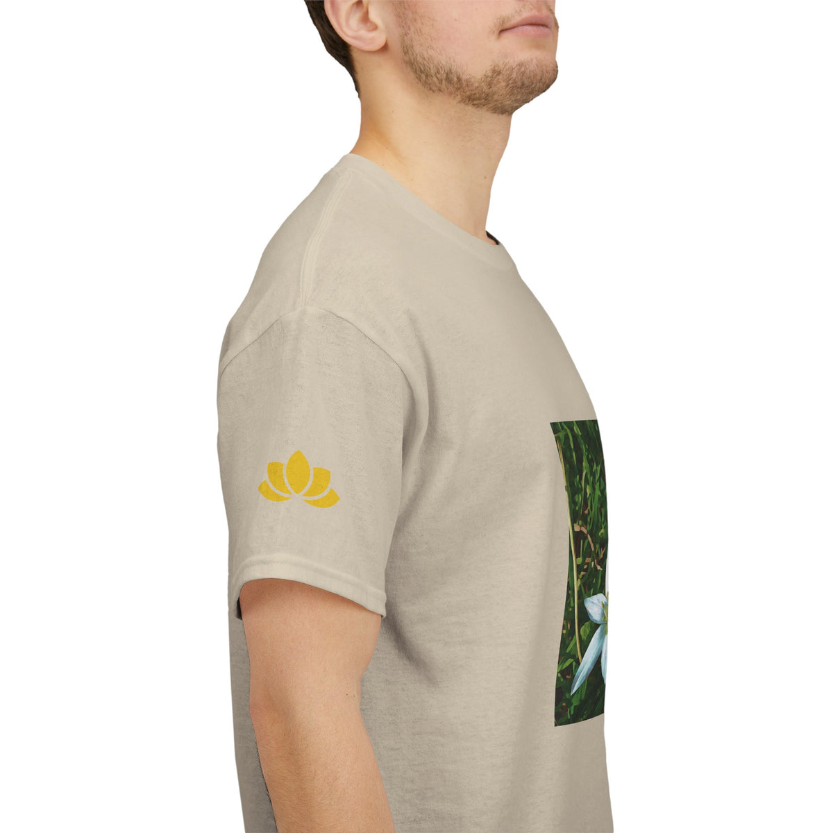 Unisex Heavy Cotton Tee - Flower of Ornithogalum