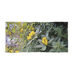Beach Towel – Poly Art - Flower of Lysimachia (Variant 2)