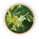 Wall Clock - Flower of Cucumber