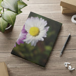 Hardcover Notebook with Puffy Covers - Flower of Daisies