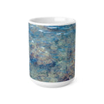 Ceramic White Cup 15oz - Sea (Variant 03)