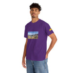 Unisex Heavy Cotton Tee - Poly Art - Rila Lakes