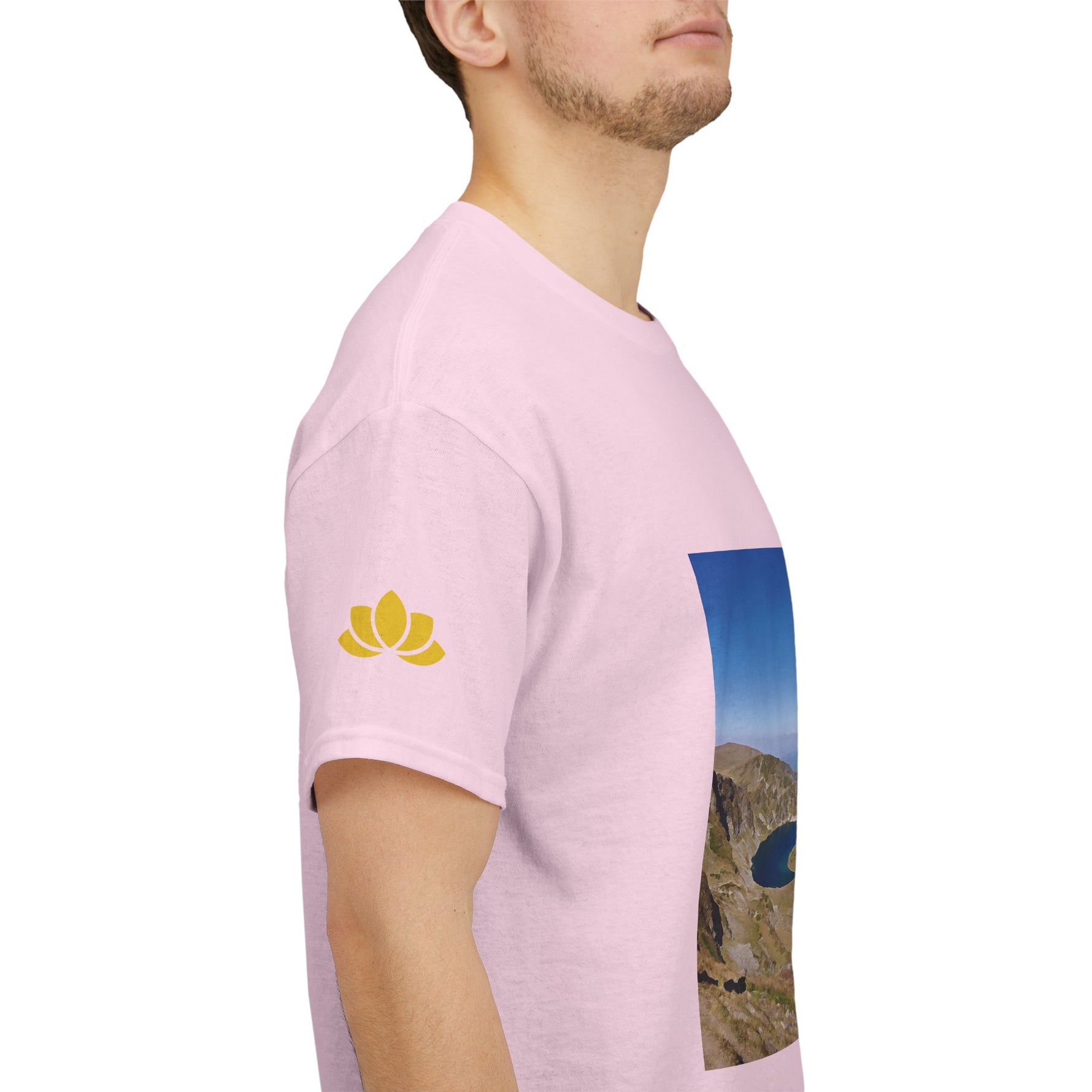 Unisex Heavy Cotton Tee - Rila Lakes (Variant 2)