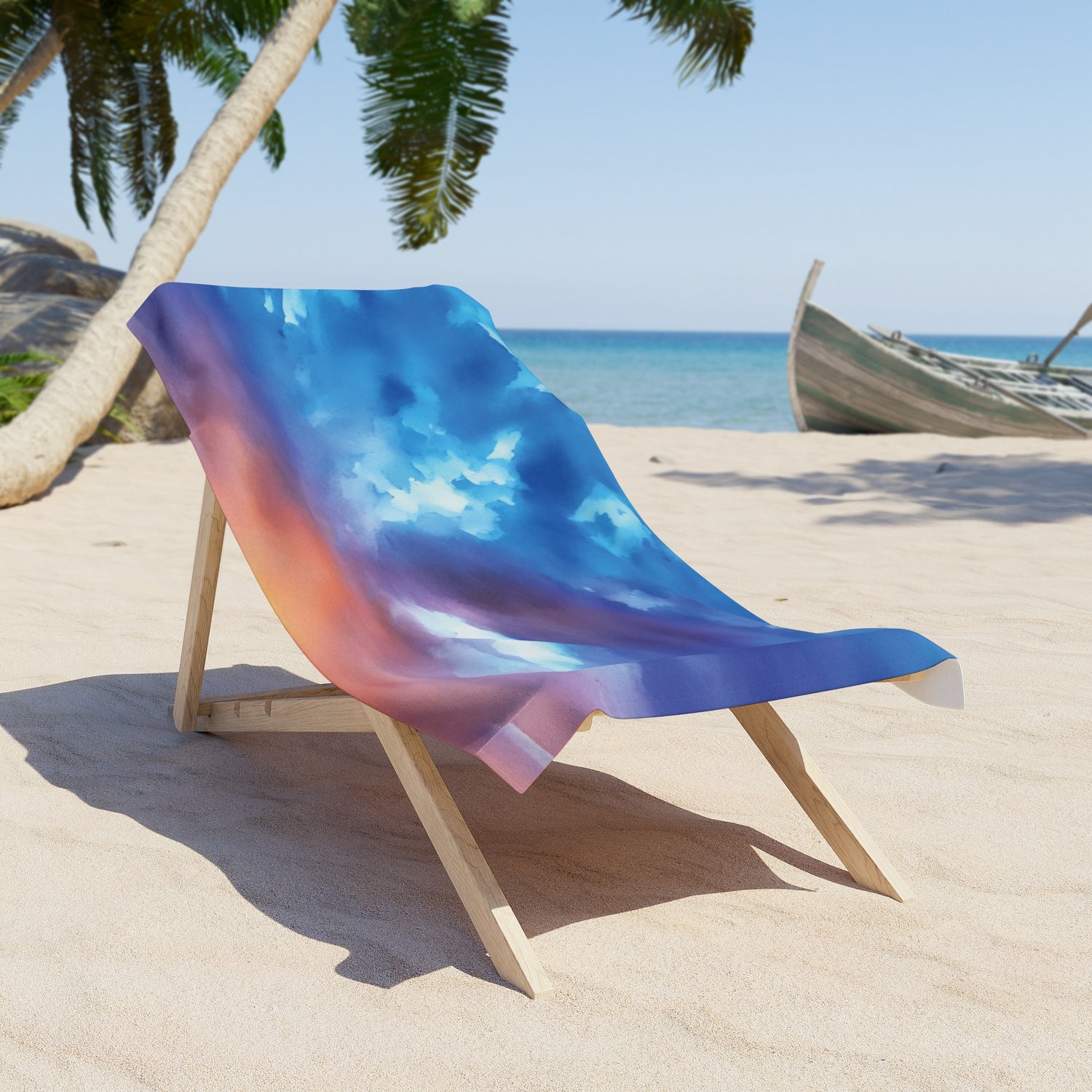 Beach Towel – Sunset Sky (Variant 2)