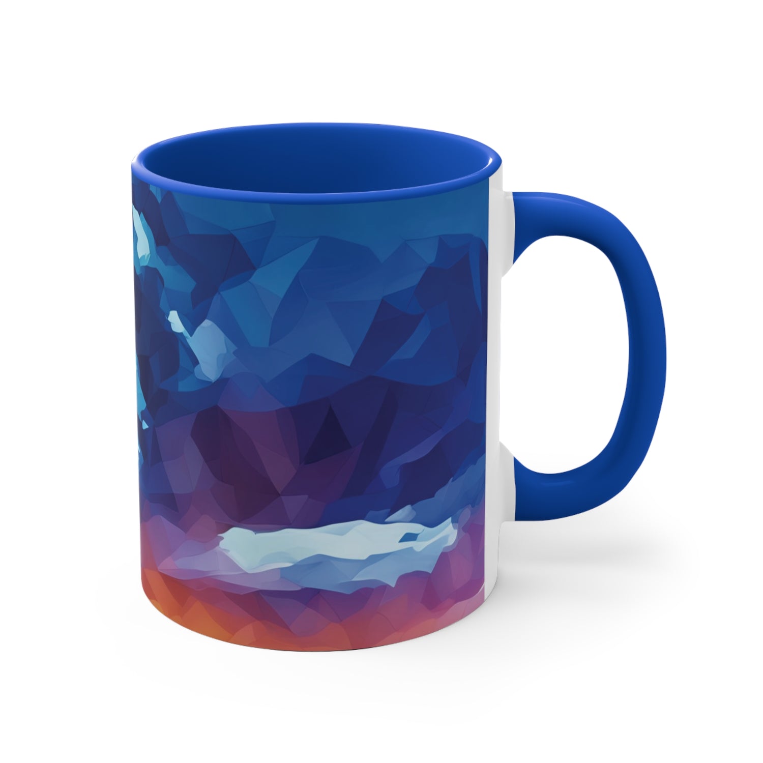 Mug 11oz - Poly Art - Sunset Sky (Variant 2)