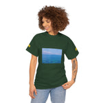 Unisex Heavy Cotton Tee - Sea (Variant 1)