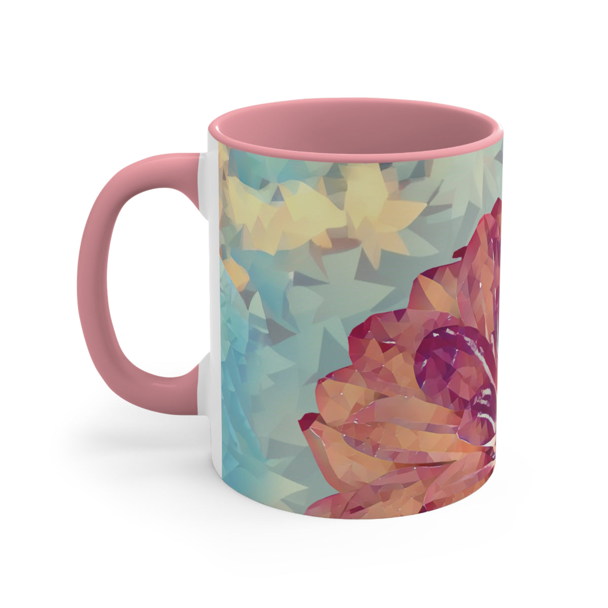 Mug 11oz - Poly Art - Flower of Dahlia (Variant 1)