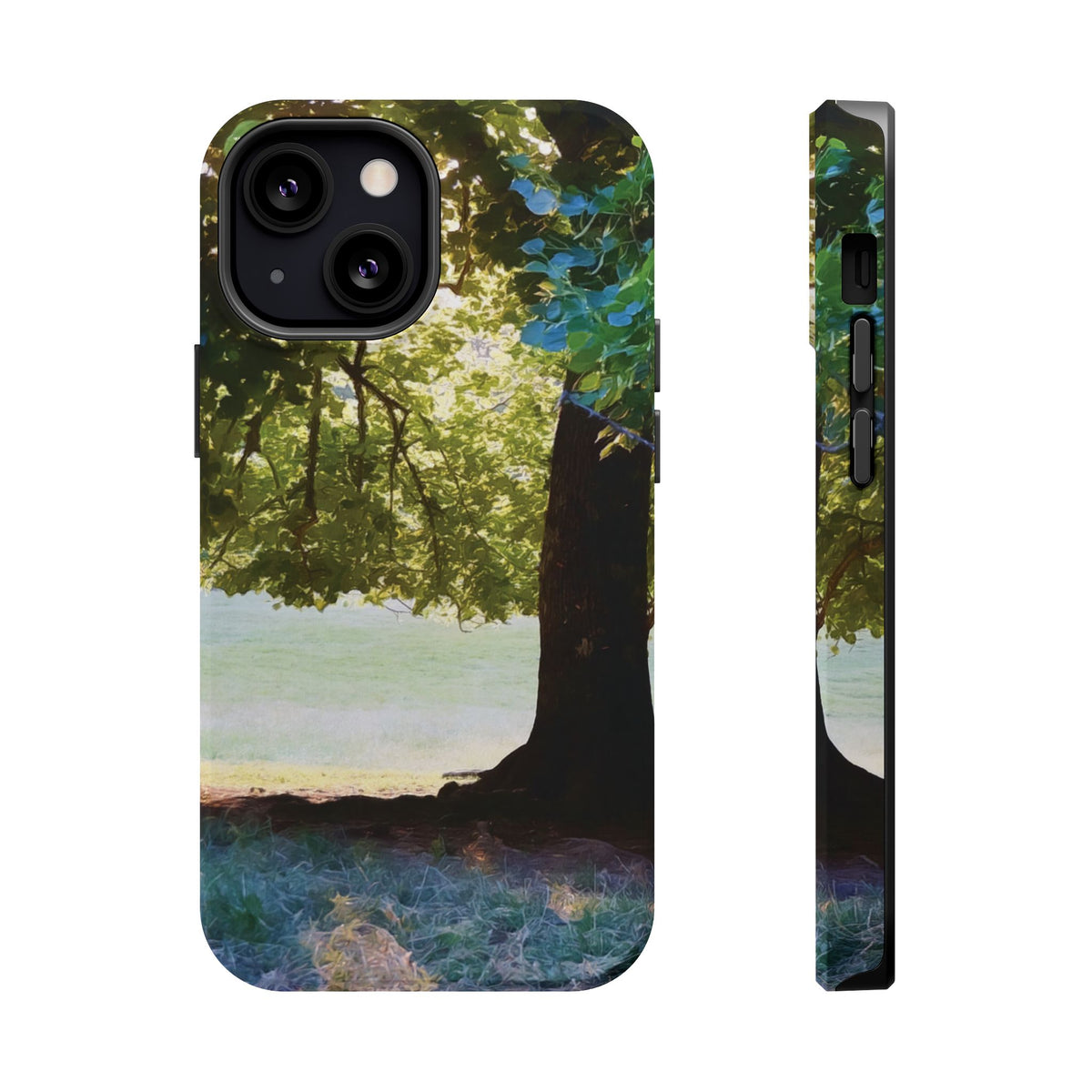Magnetic Tough Phone Case - Tree in a Lawn (Variant 2)