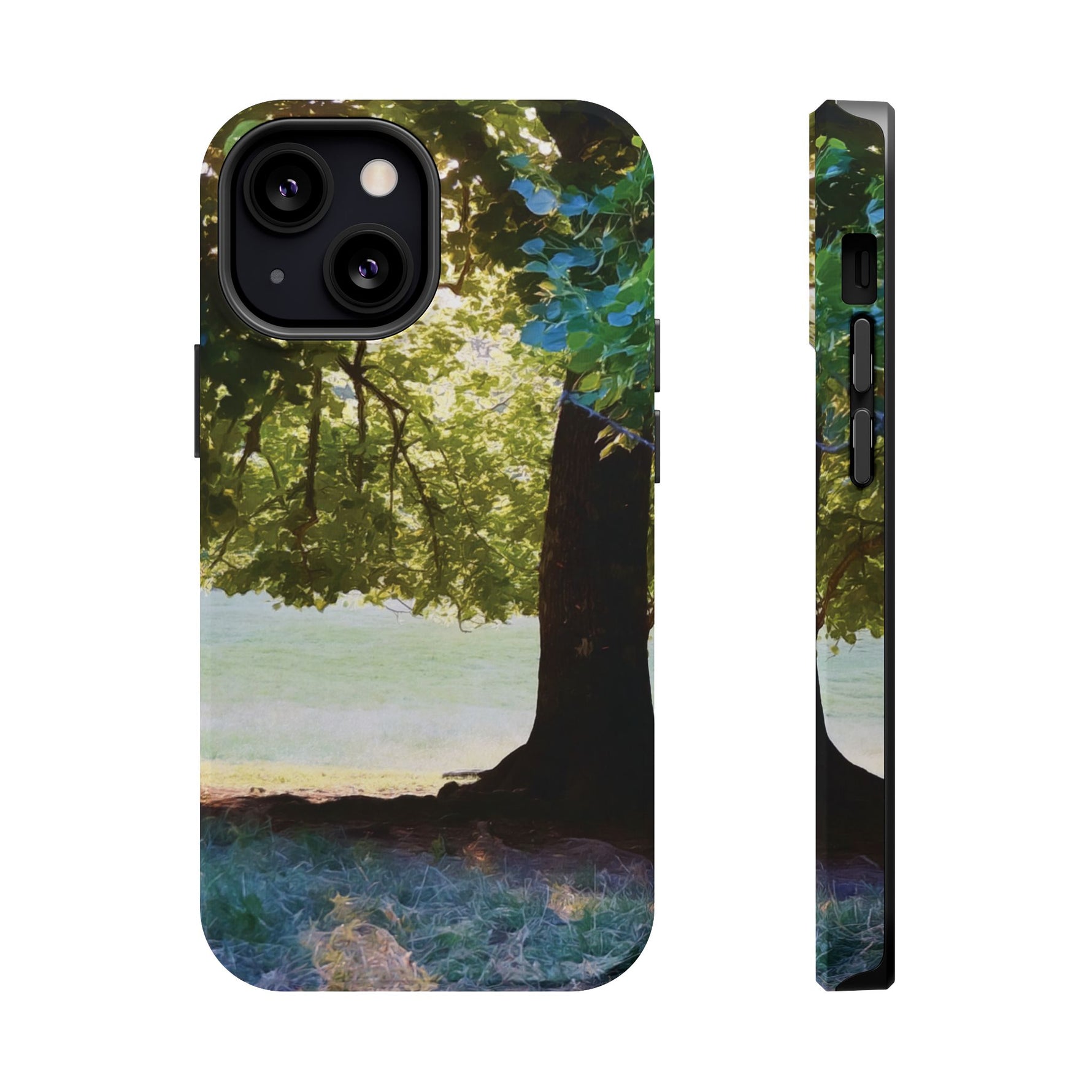 Magnetic Tough Phone Case - Tree in a Lawn (Variant 2)